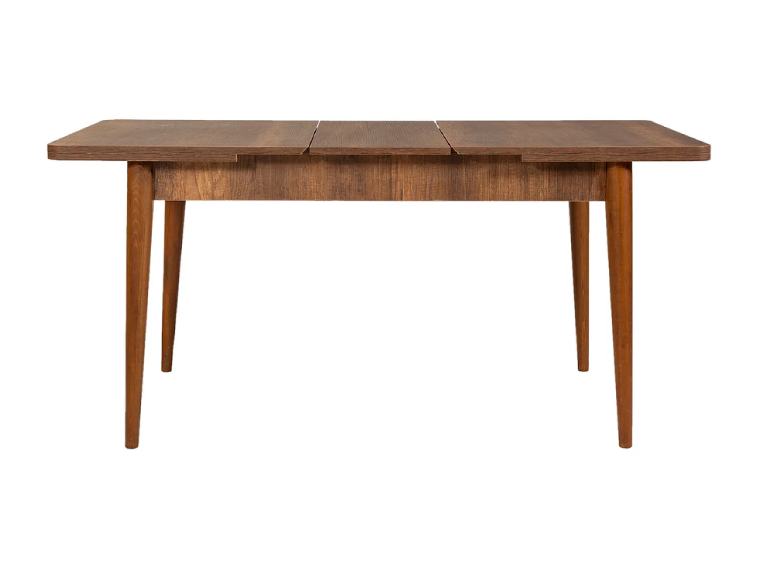 Table extensible bois foncé - Max 6 personnes DYNIA