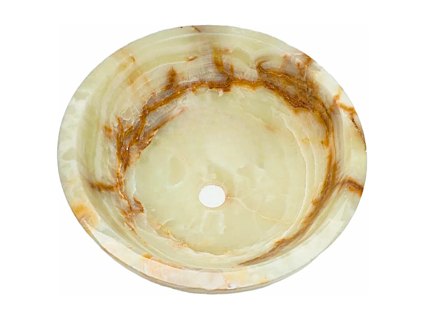 Lavabo de mármol ónix para colocar