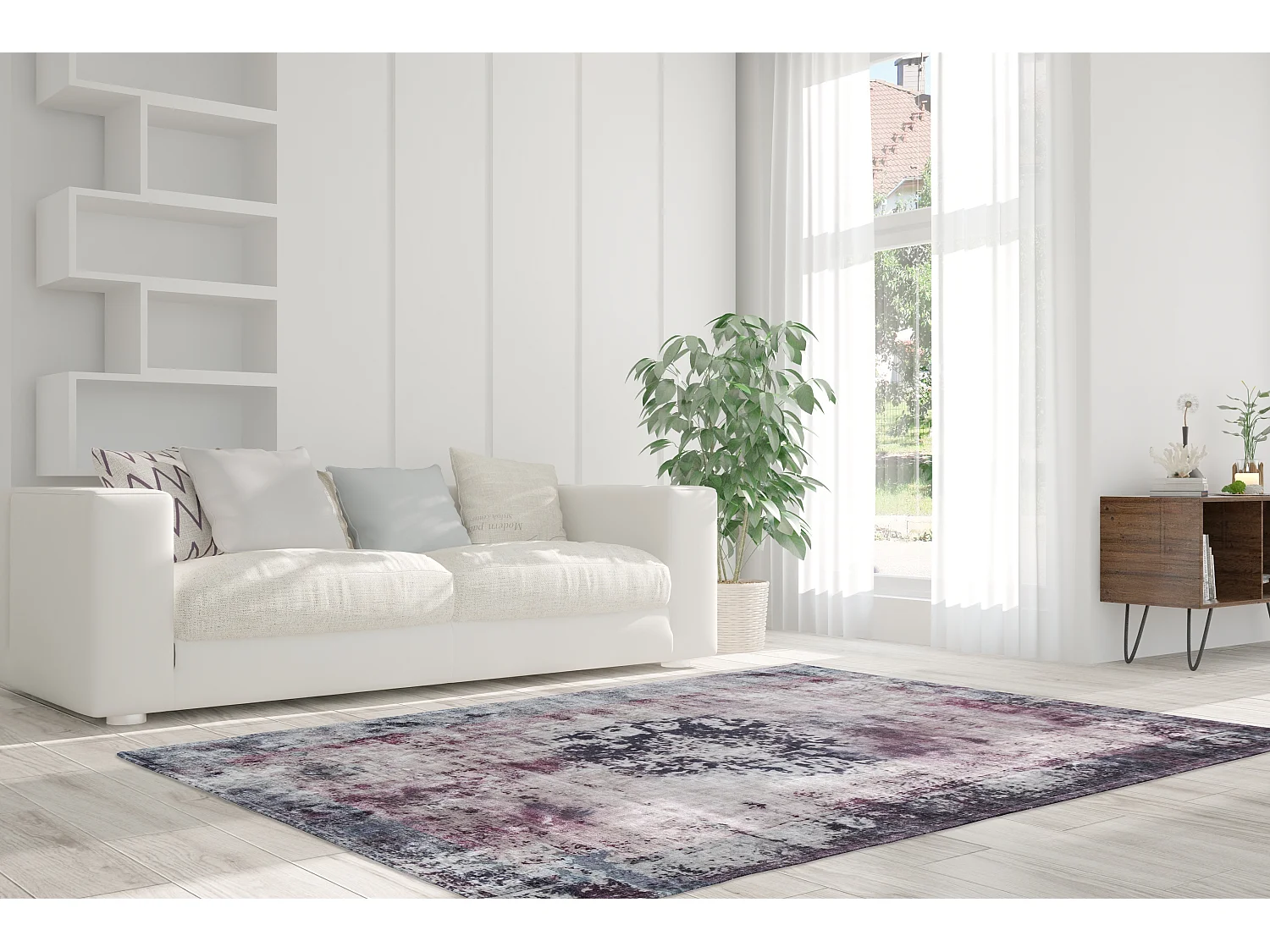 Tapis - Vintage 8403 Anthracite 140cm x 200cm