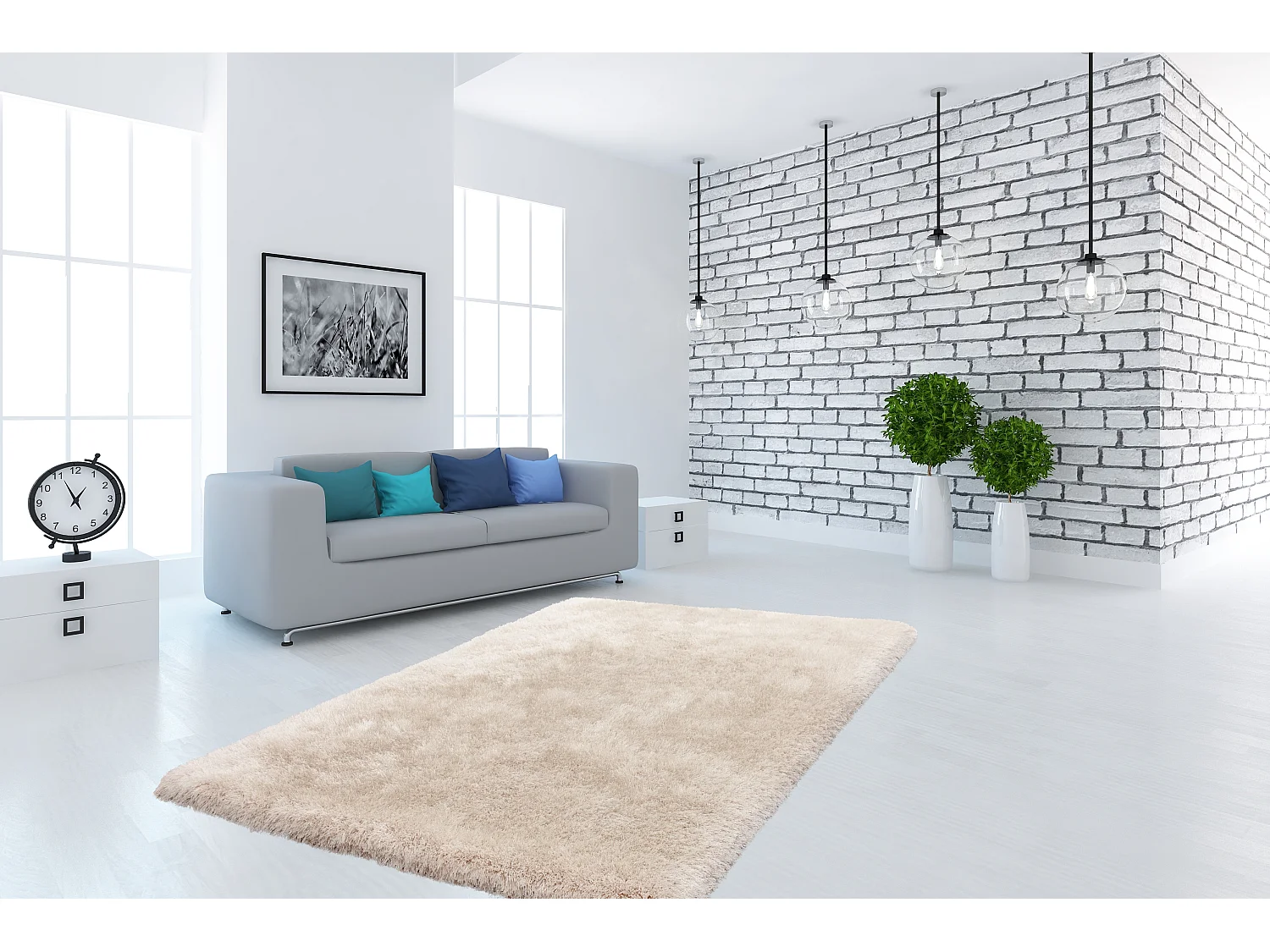 Tapis - Cosy 510 ivoire 160cm x 230cm