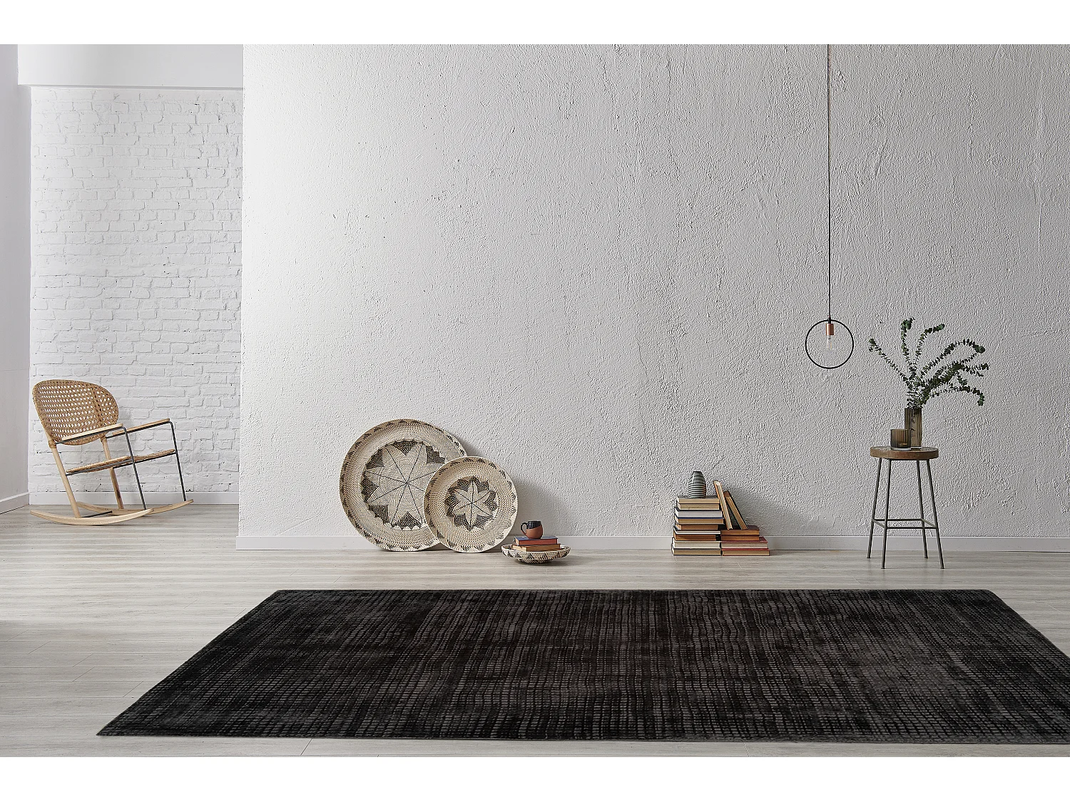 Tapis - Stone 125 Gris 80cm x 150cm