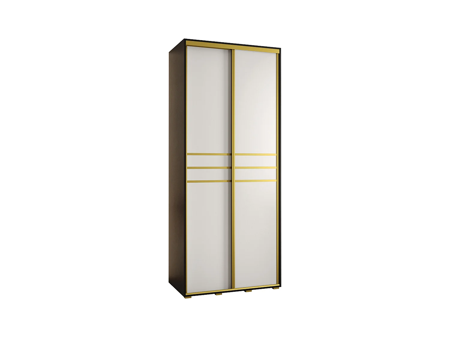 ARMOIRE DAVOS 10 À PORTES COULISSANTES 235,2/110/60 2 portes