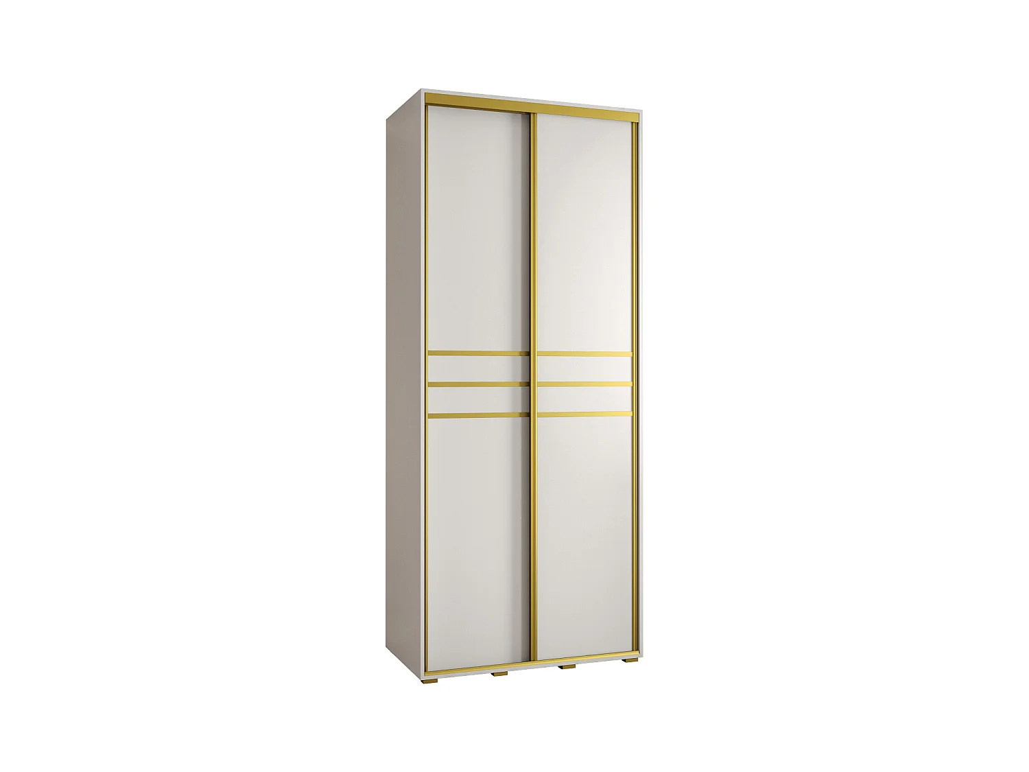 ARMOIRE DAVOS 10 À PORTES COULISSANTES 235,2/110/60 2 portes
