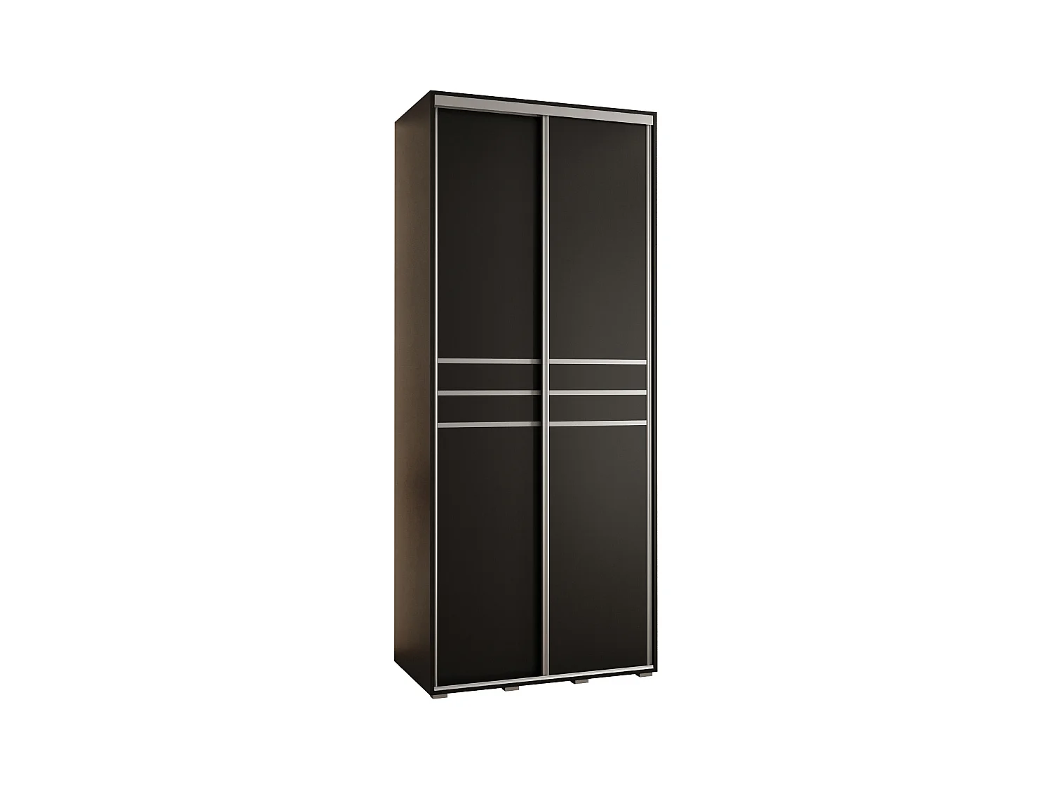 ARMOIRE DAVOS 10 À PORTES COULISSANTES 235,2/110/60 2 portes