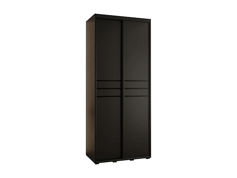 ARMOIRE DAVOS 10 À PORTES COULISSANTES 235,2/110/60 2 portes