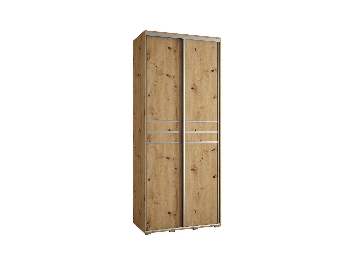 ARMOIRE DAVOS 10 À PORTES COULISSANTES 235,2/110/60 2 portes