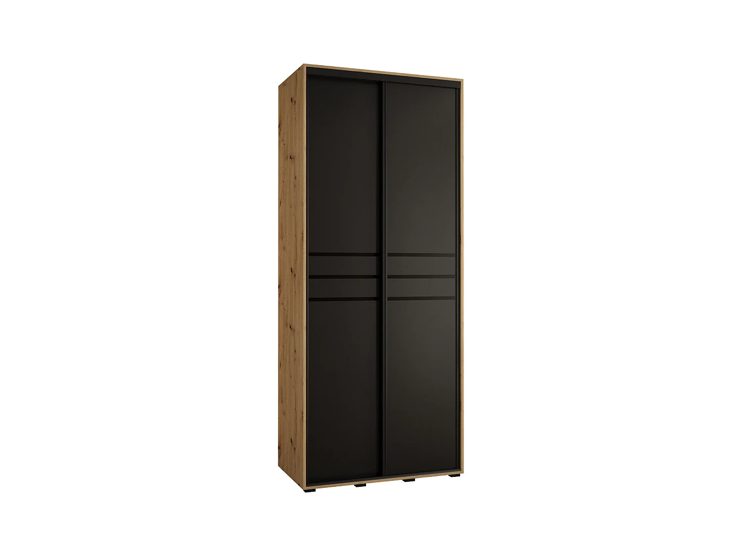 ARMOIRE DAVOS 10 À PORTES COULISSANTES 235,2/120/45 2 portes