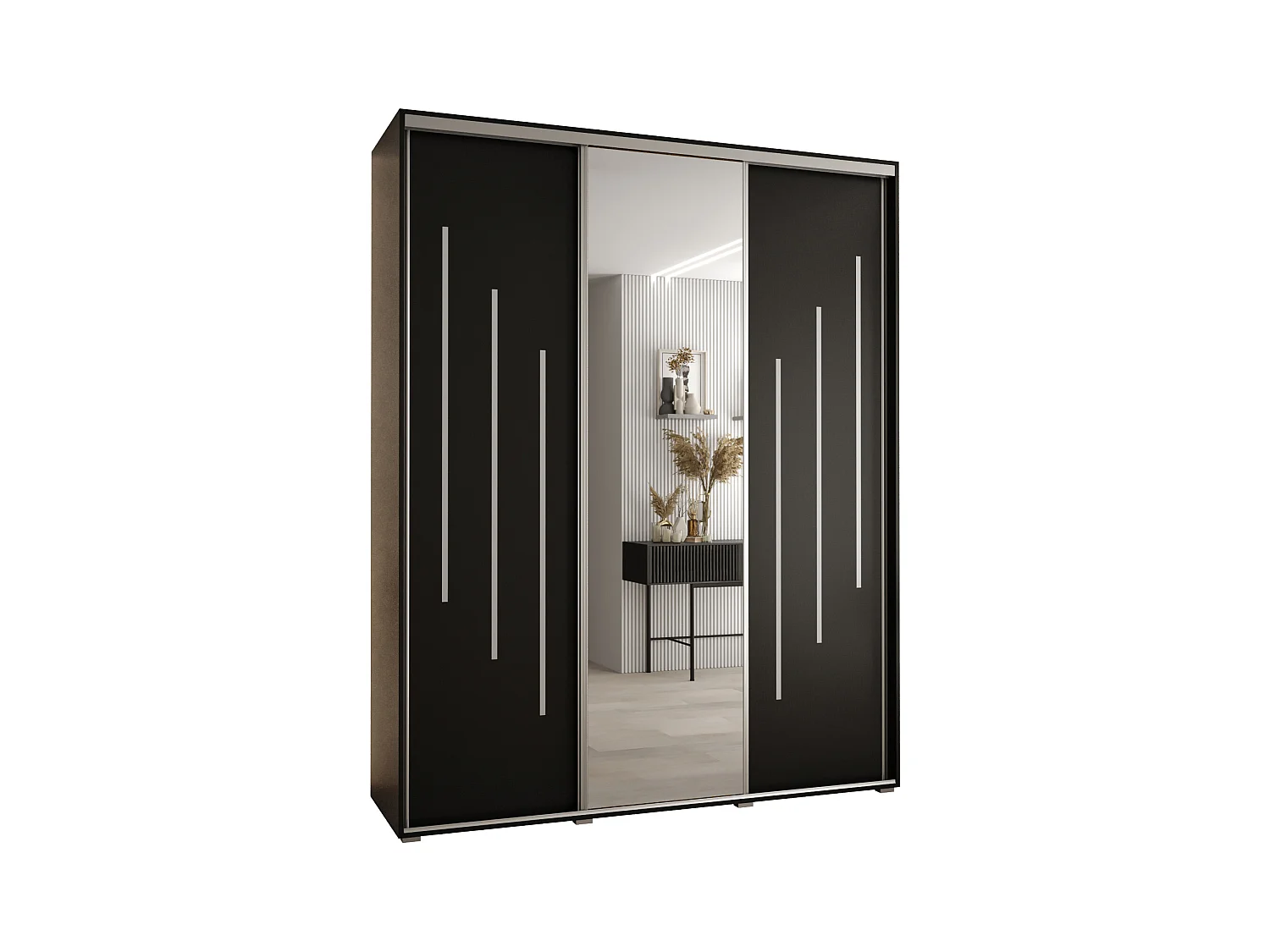 SCHWEBETÜRENSCHRANK 235,2/200/45 3-türig