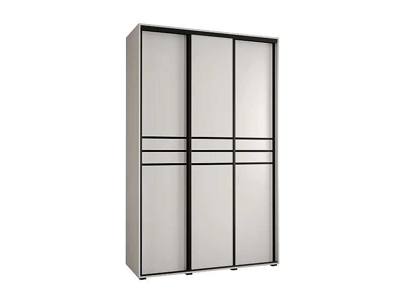 ARMOIRE DAVOS 10 À PORTES COULISSANTES 235,2/150/60 3 portes