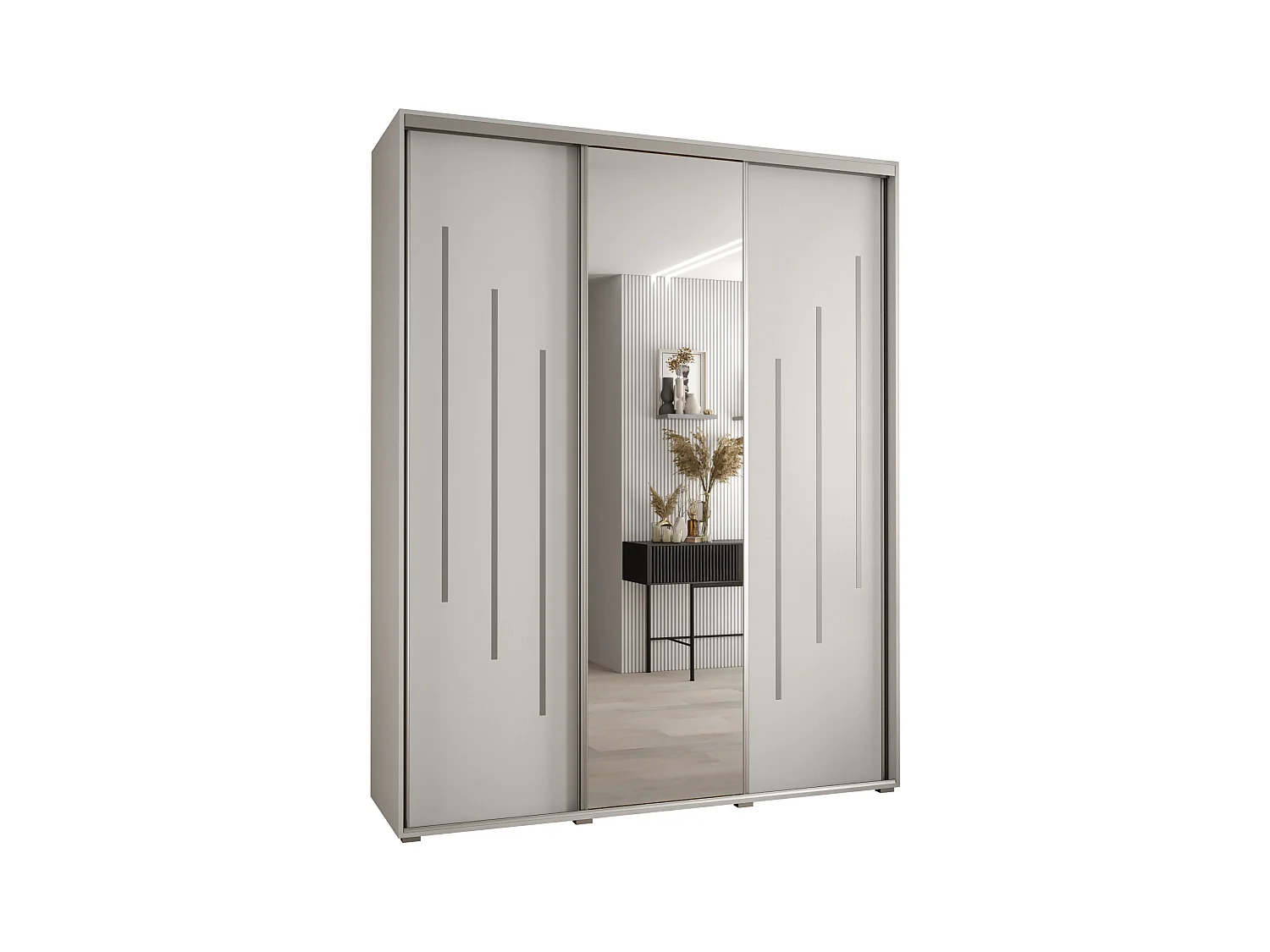 ARMOIRE DAVOS 9 À PORTES COULISSANTES 235,2/190/45 3 portes