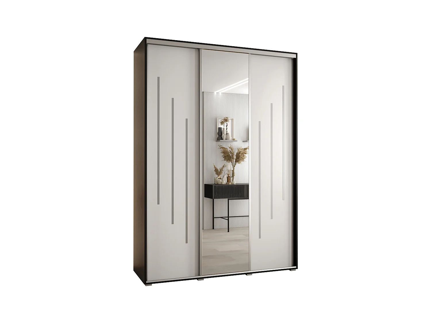 SCHWEBETÜRENSCHRANK 235,2/180/60 3-türig