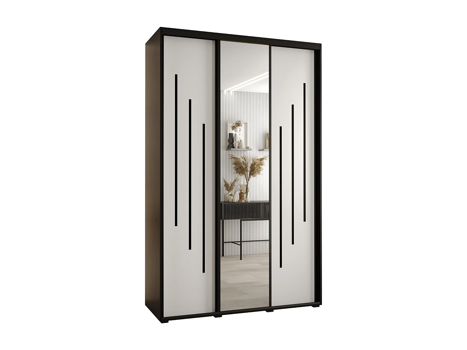 SCHWEBETÜRENSCHRANK 235,2/150/60 3-türig