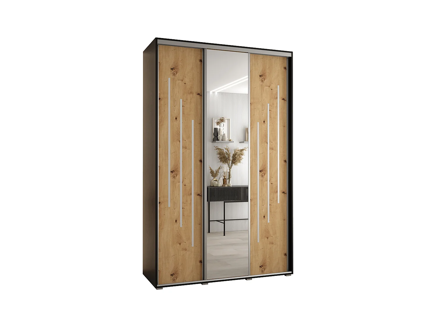 SCHWEBETÜRENSCHRANK 235,2/160/60 3-türig