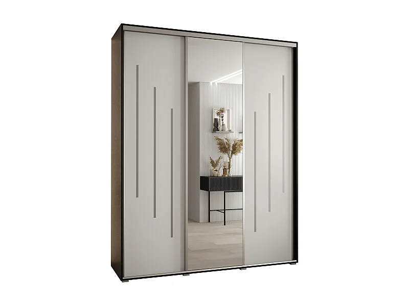 ARMOIRE DAVOS 9 À PORTES COULISSANTES 235,2/200/45 3 portes