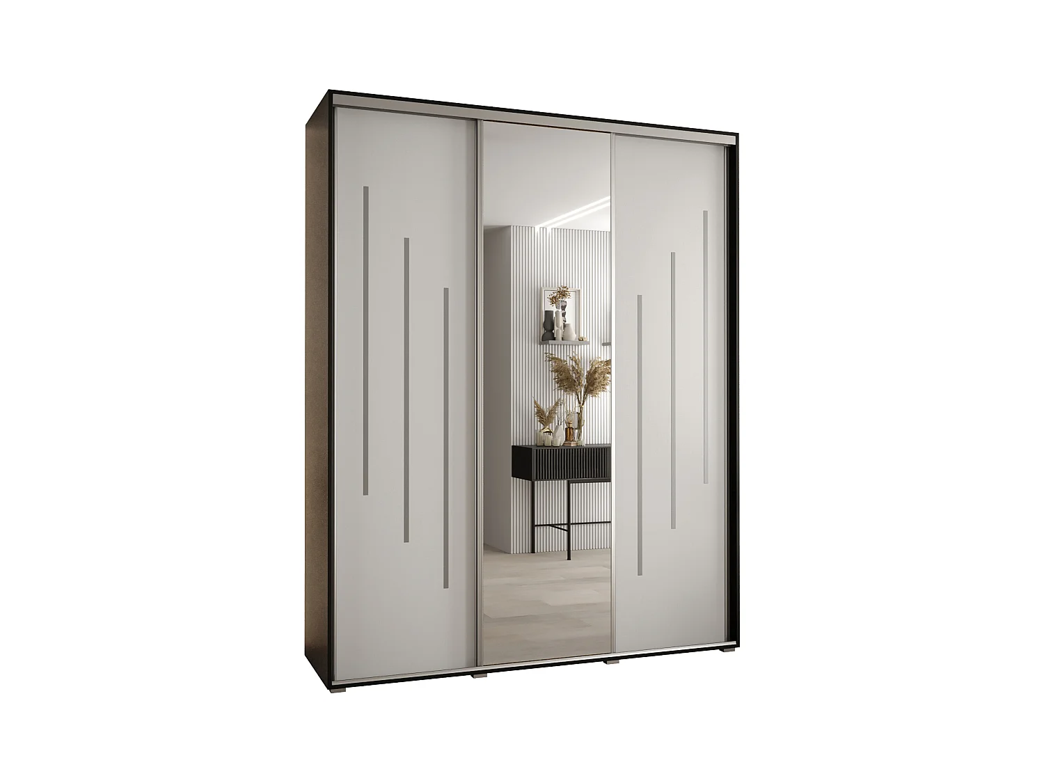 SCHWEBETÜRENSCHRANK 235,2/200/45 3-türig