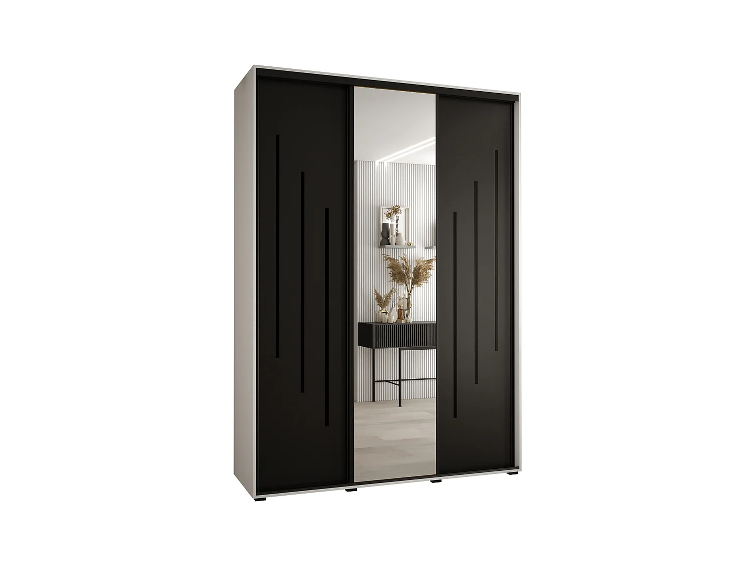 SCHWEBETÜRENSCHRANK 235,2/180/60 3-türig