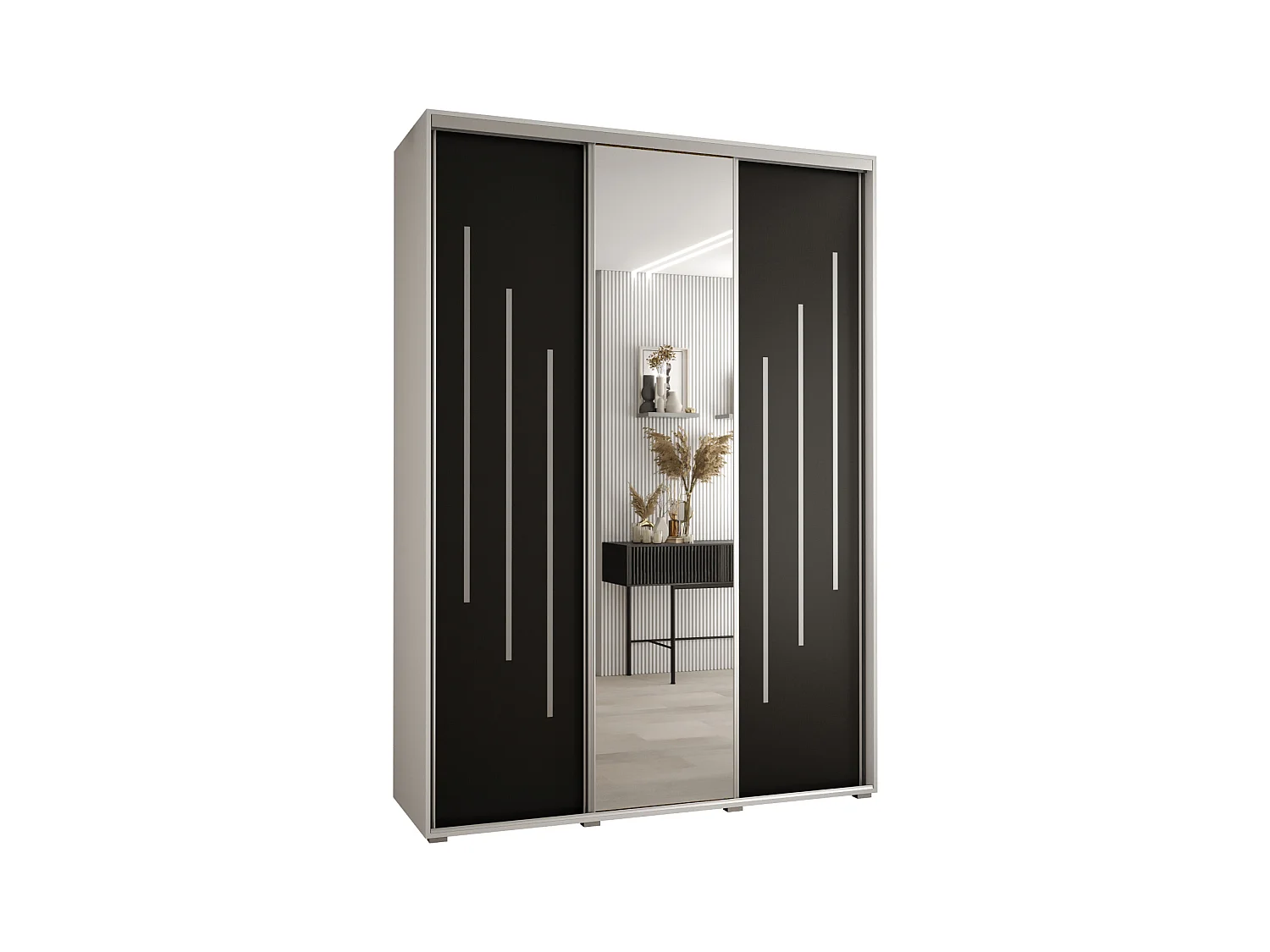 SCHWEBETÜRENSCHRANK 235,2/180/60 3-türig