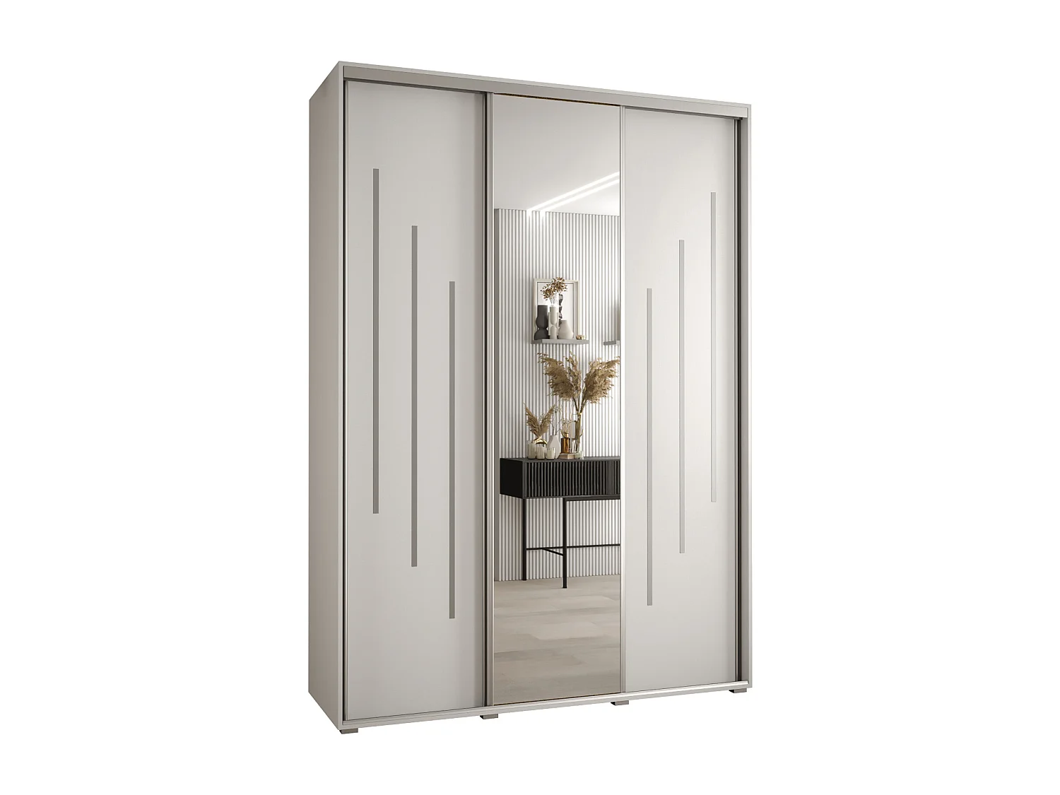 ARMOIRE DAVOS 9 À PORTES COULISSANTES 235,2/180/45 3 portes