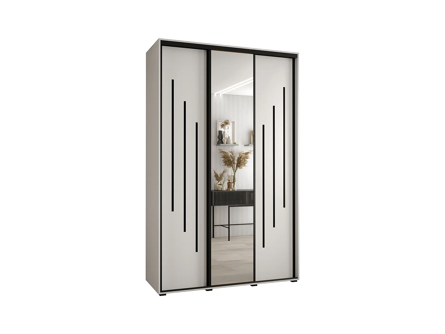 SCHWEBETÜRENSCHRANK 235,2/160/60 3-türig