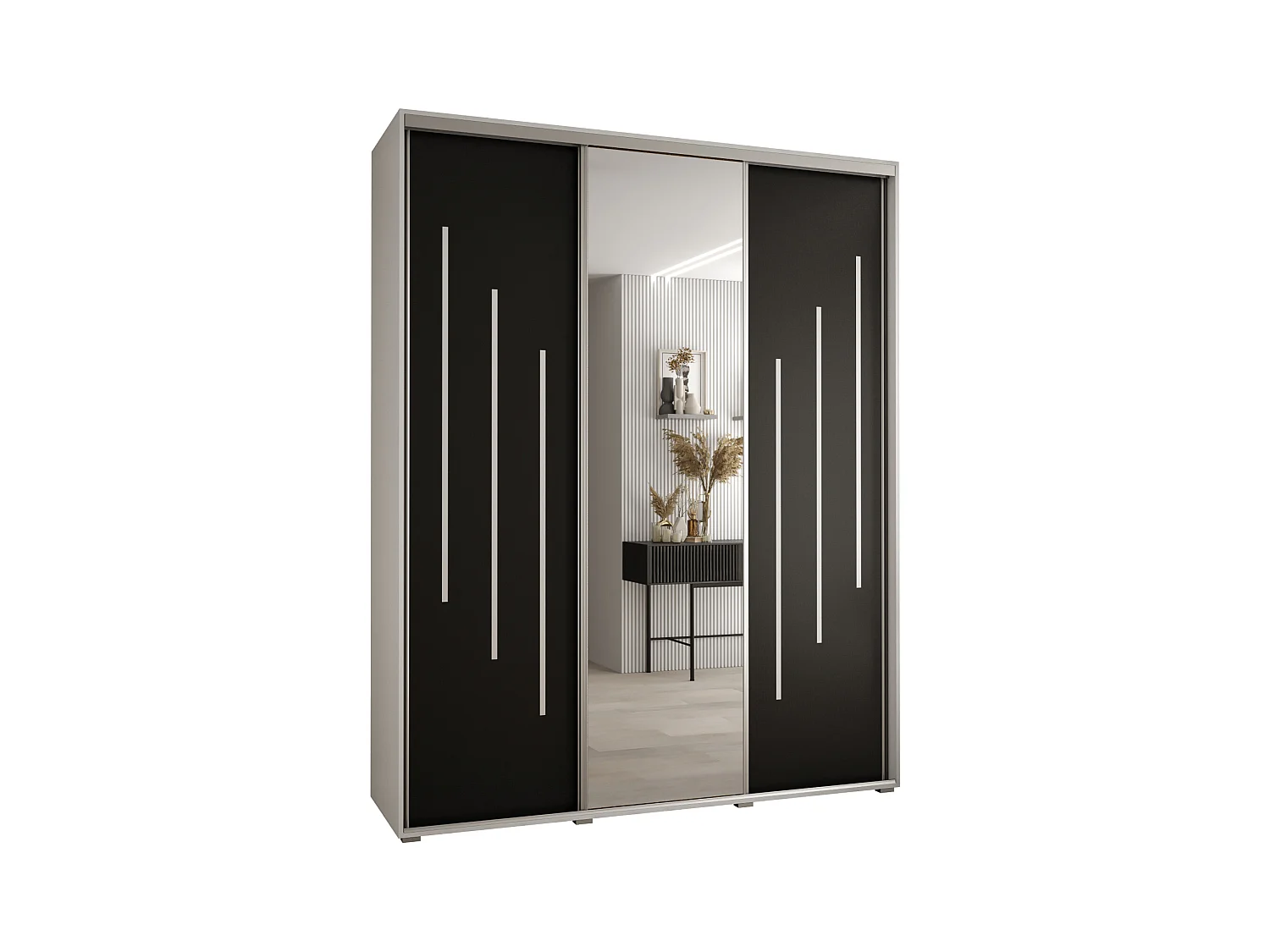 ARMOIRE DAVOS 9 À PORTES COULISSANTES 235,2/190/45 3 portes