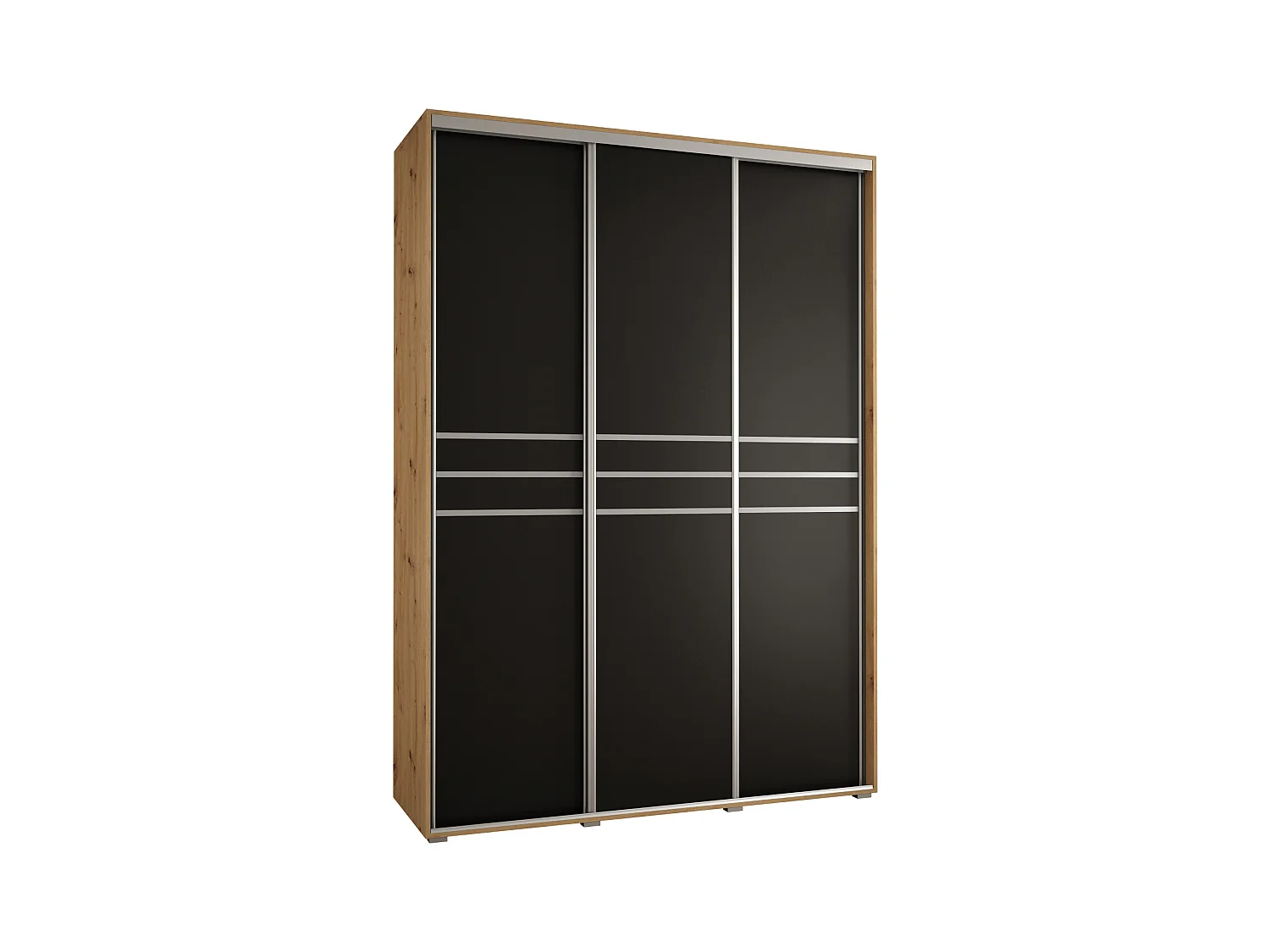 ARMOIRE DAVOS 10 À PORTES COULISSANTES 235,2/170/45 3 portes