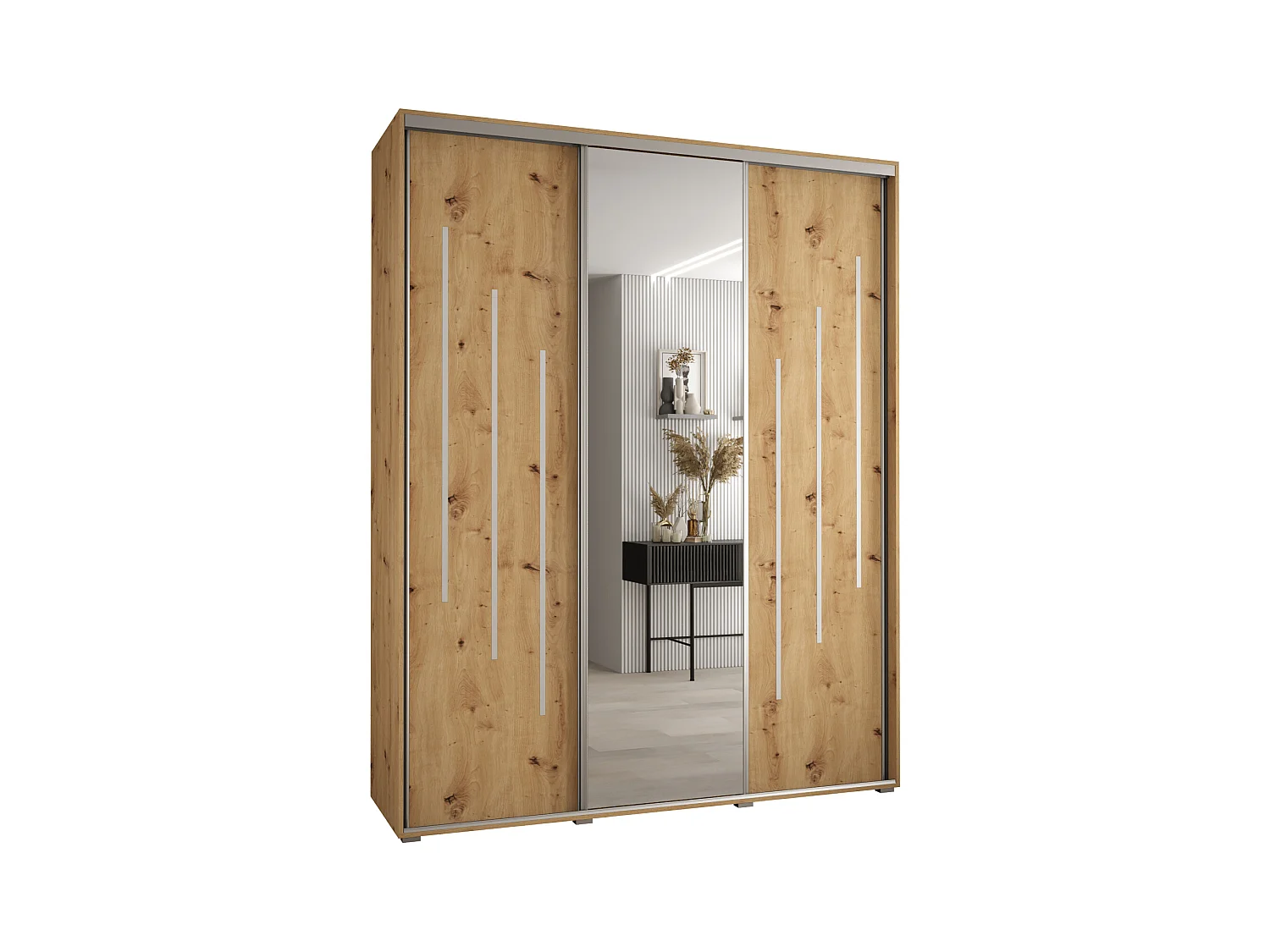 ARMOIRE DAVOS 9 À PORTES COULISSANTES 235,2/190/45 3 portes