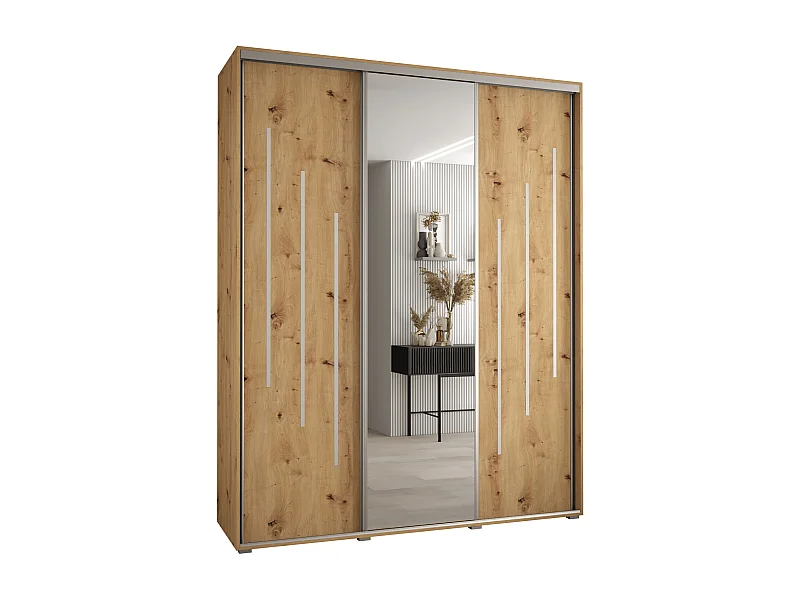 ARMARIO CON PUERTAS BATIENTES 235,2/200/60  3 puertas