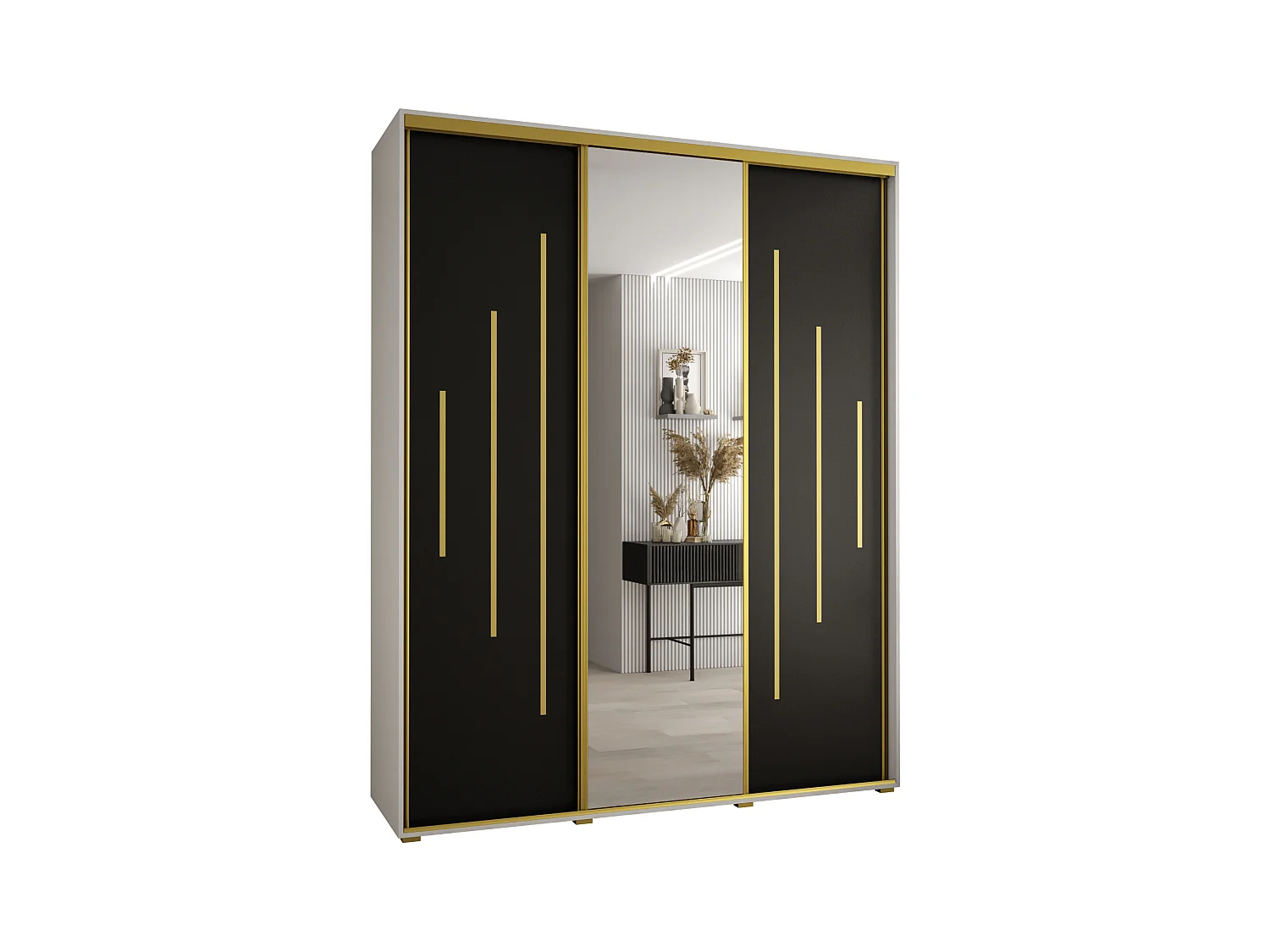 ARMOIRE DAVOS 13 À PORTES COULISSANTES 235,2/200/60 3 portes
