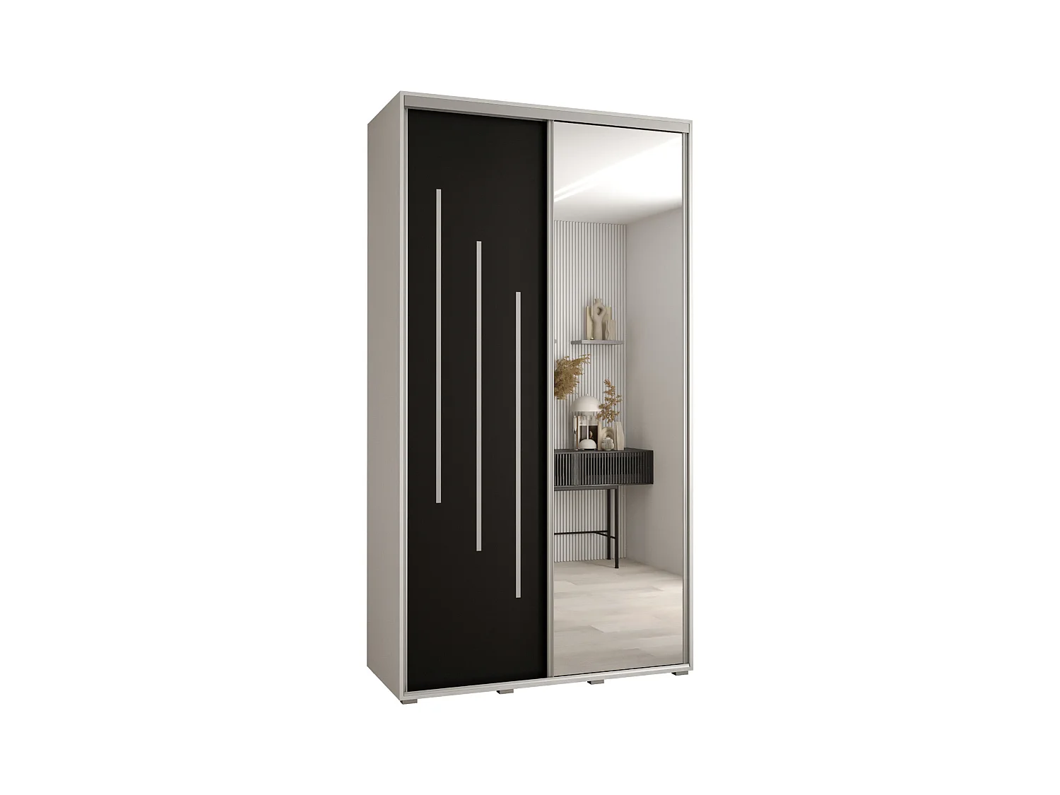 SCHWEBETÜRENSCHRANK 235,2/140/45 2-türig