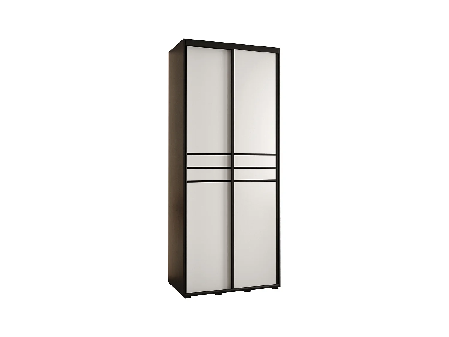 SCHWEBETÜRENSCHRANK 235,2/120/60 2-türig