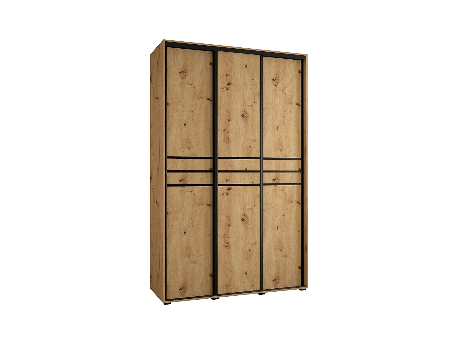 ARMOIRE DAVOS 10 À PORTES COULISSANTES 235,2/150/60 3 portes