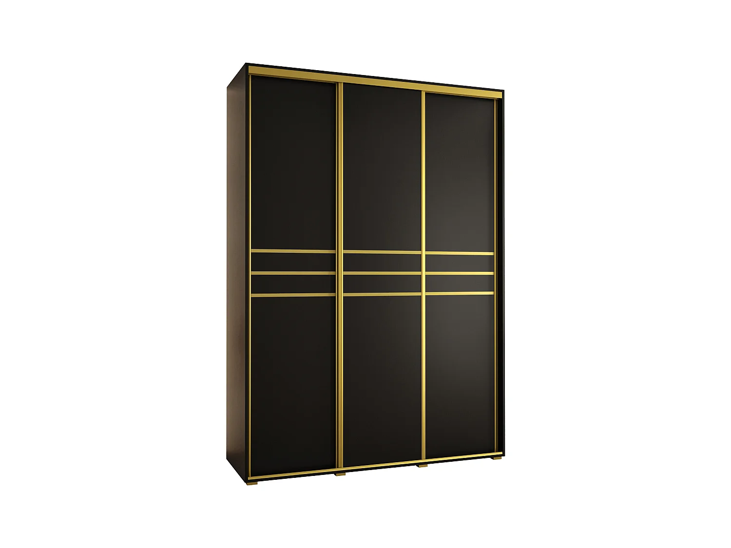 ARMOIRE DAVOS 10 À PORTES COULISSANTES 235,2/170/45 3 portes