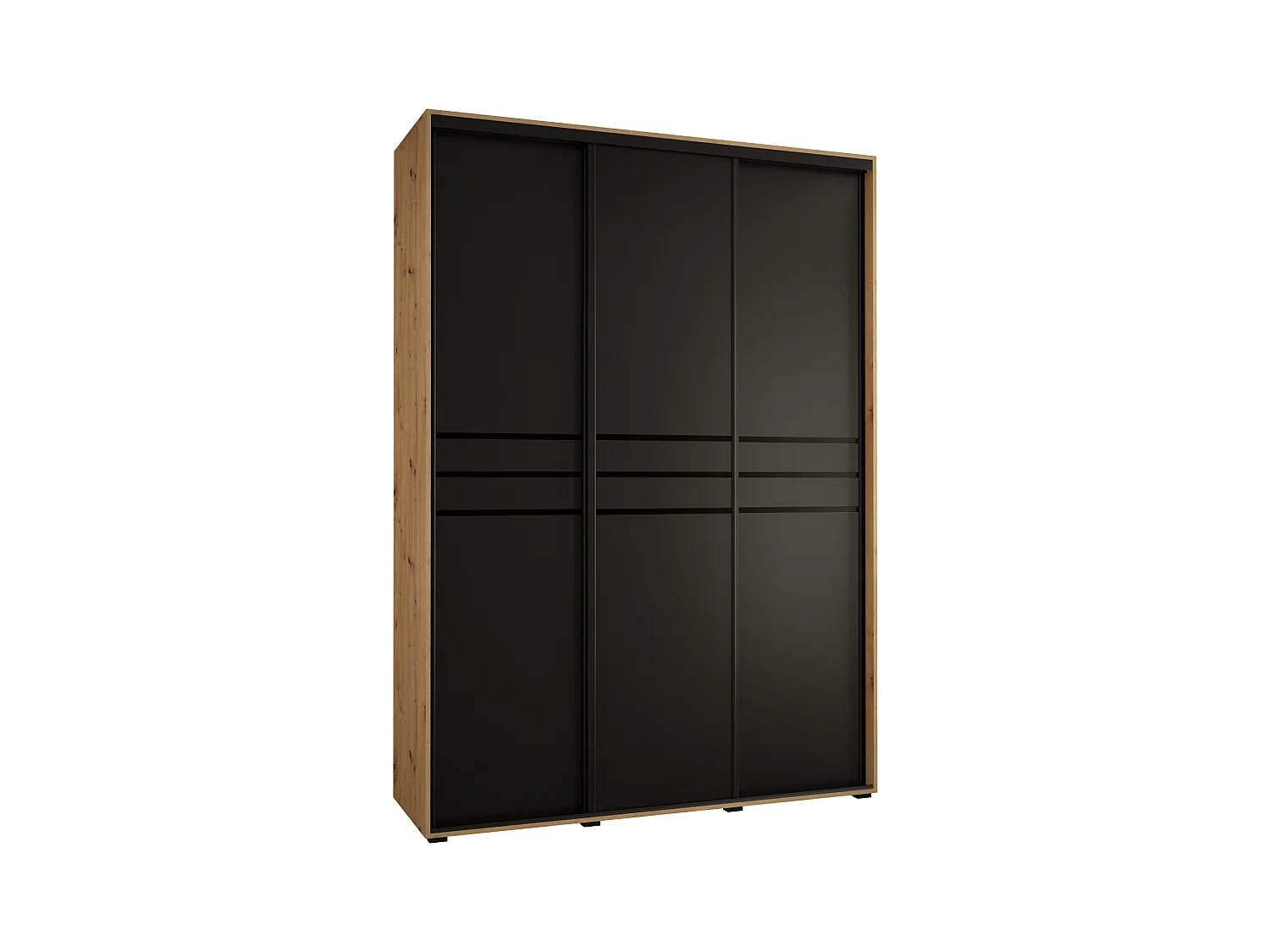 ARMOIRE DAVOS 10 À PORTES COULISSANTES 235,2/170/45 3 portes