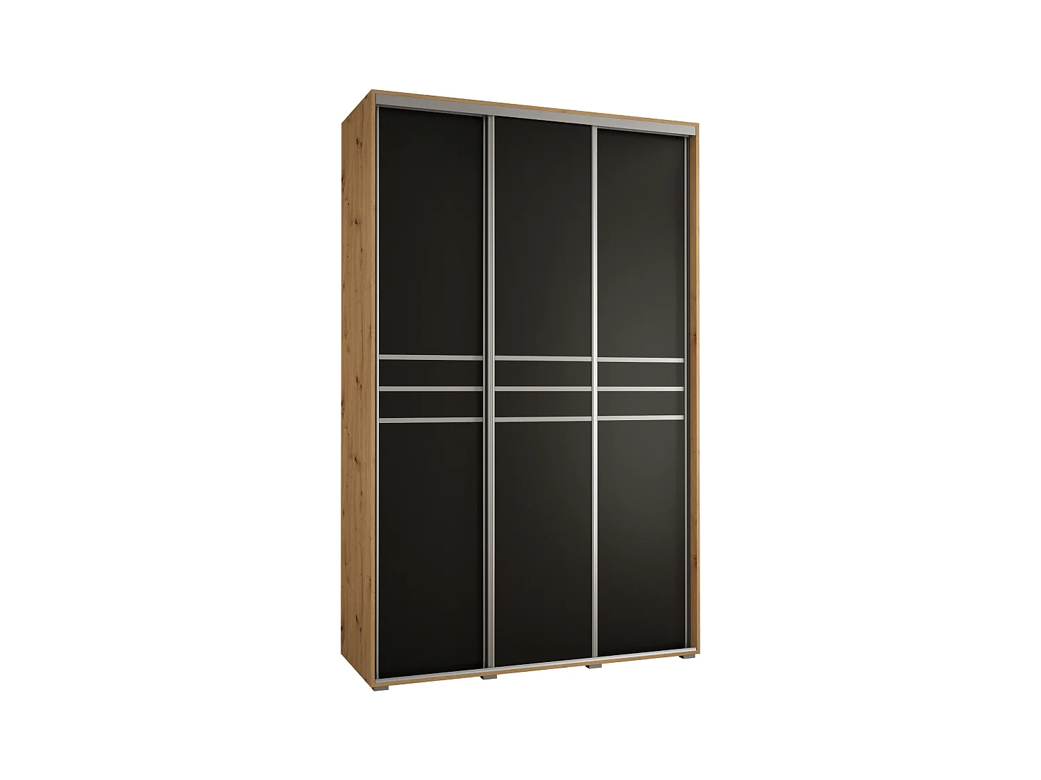 ARMOIRE DAVOS 10 À PORTES COULISSANTES 235,2/150/60 3 portes