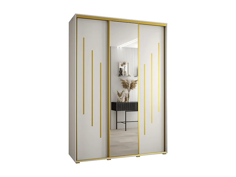 ARMOIRE DAVOS 9 À PORTES COULISSANTES 235,2/180/45 3 portes