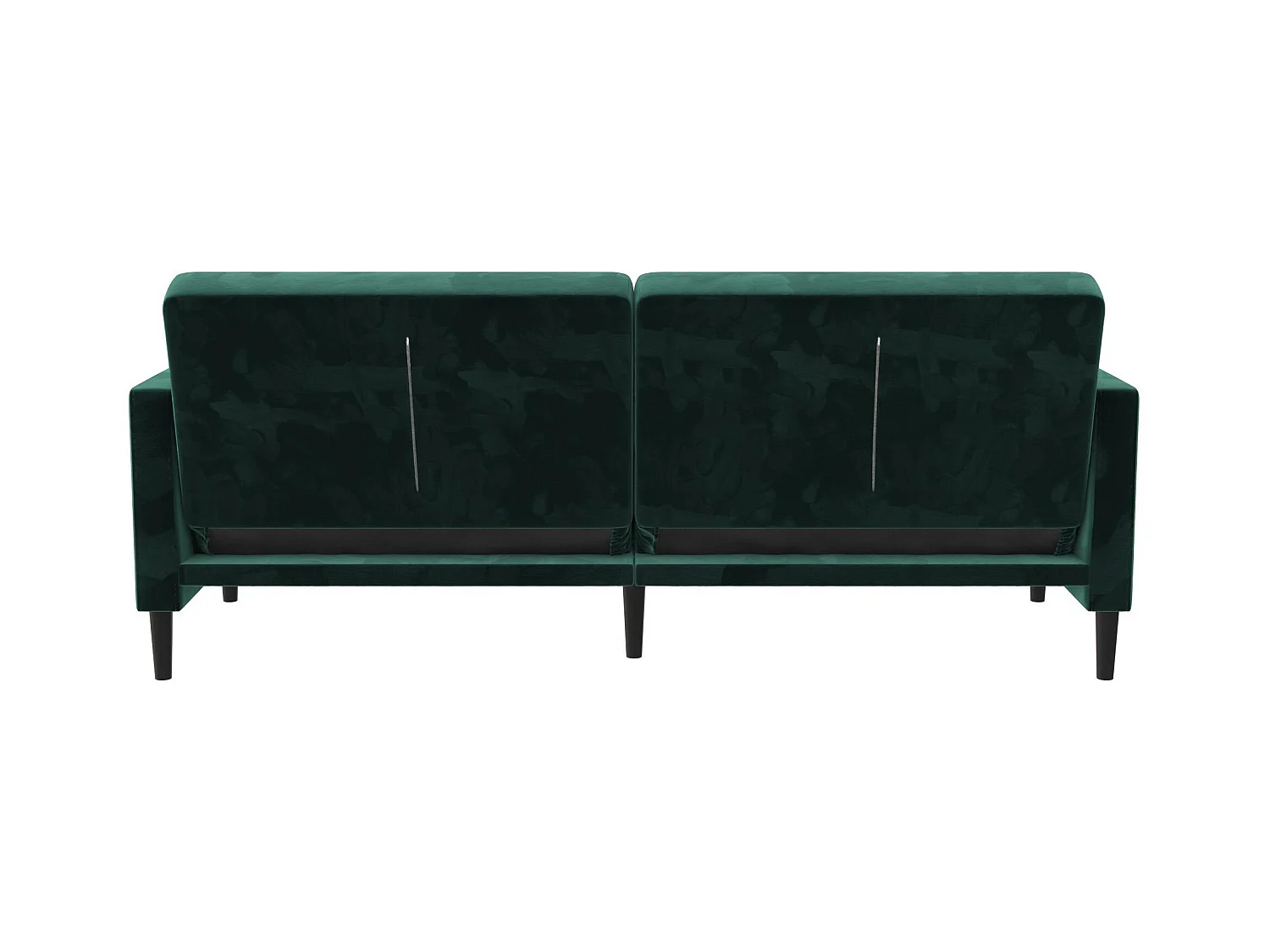 Liam | Divano letto 3 posti in velluto verde