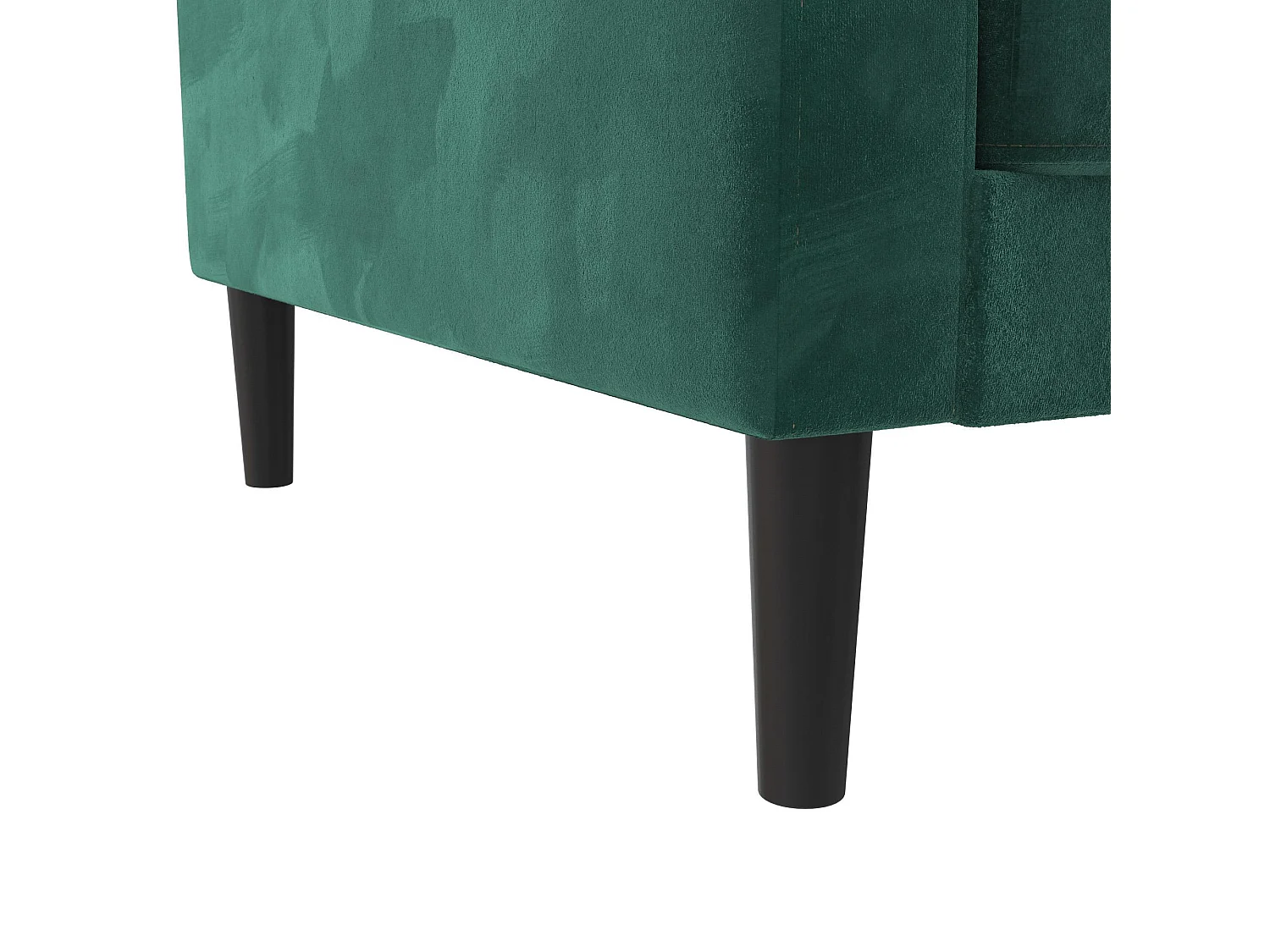 Liam | 3-zits slaapbank in groen fluweel