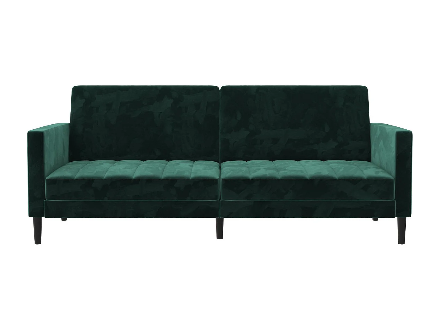 Liam | Schlafsofa 3-Sitzer aus Samt Grün