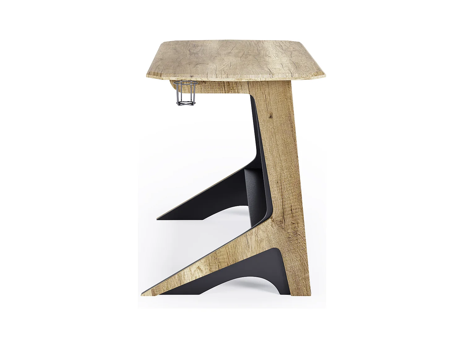 Jersey | Bureau in effet eiken zwart