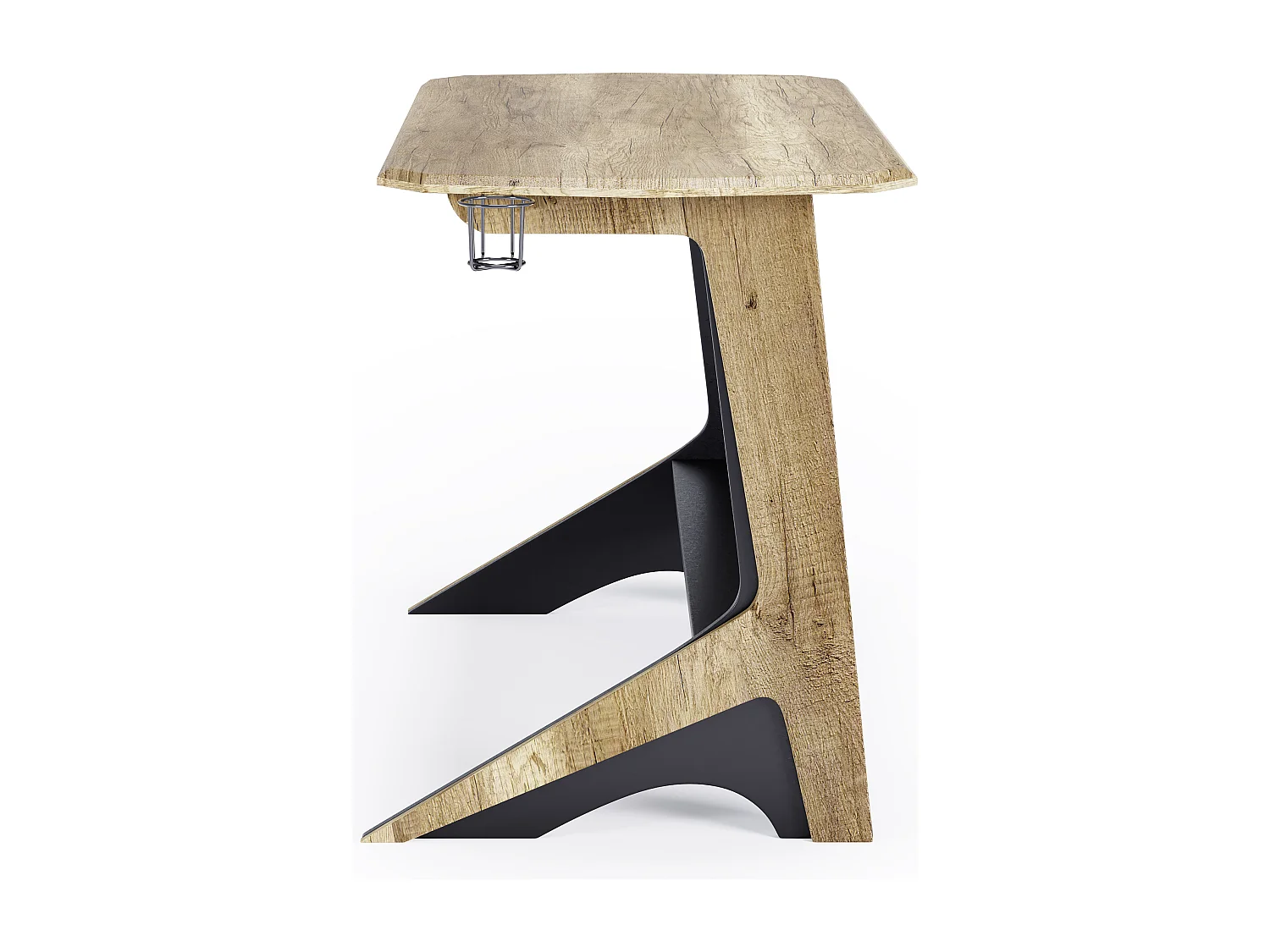 Jersey | Scrivania in effetto rovere nero