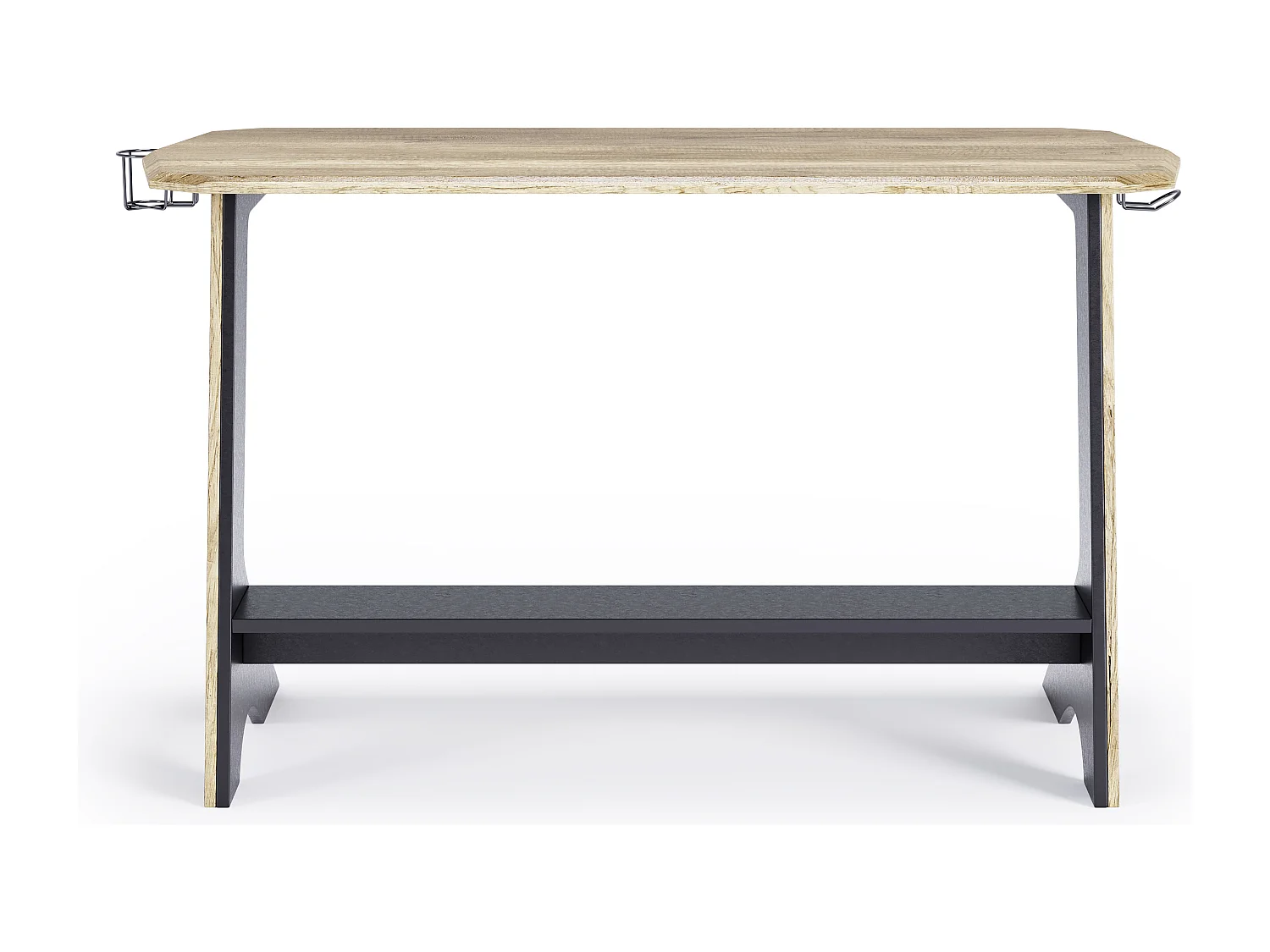 Jersey | Scrivania in effetto rovere nero