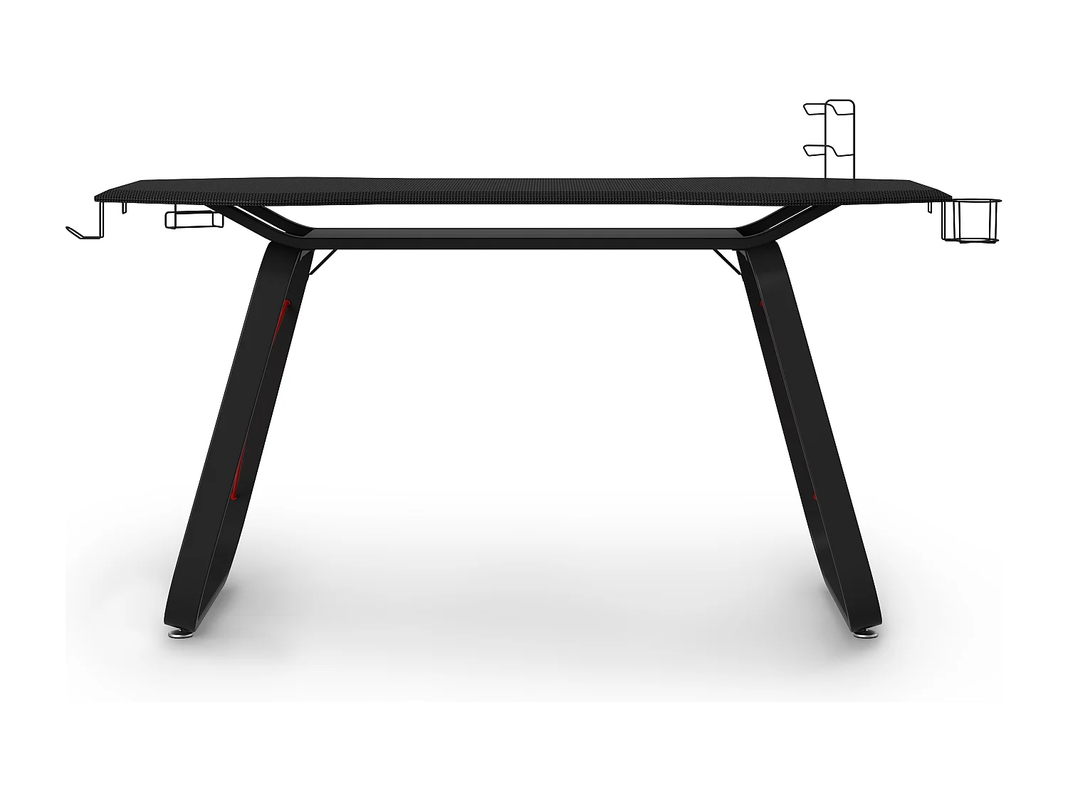 Oblivion | Computerbureau met metalen frame zwart