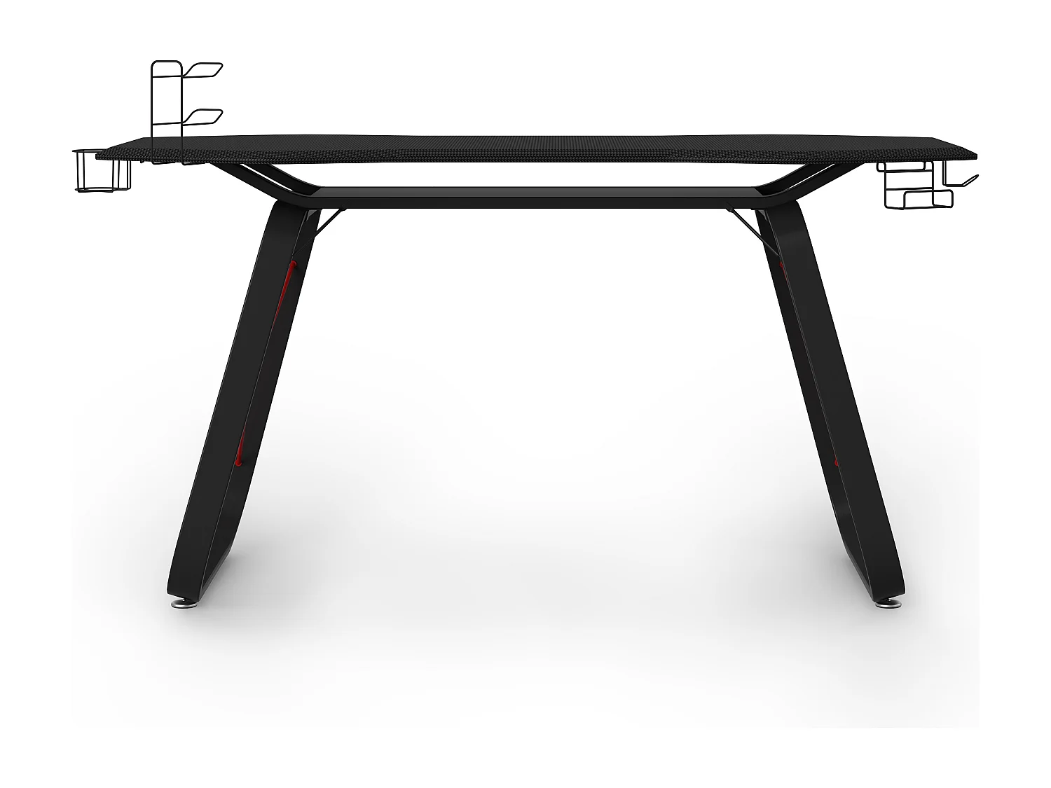 Oblivion | Computerbureau met metalen frame zwart