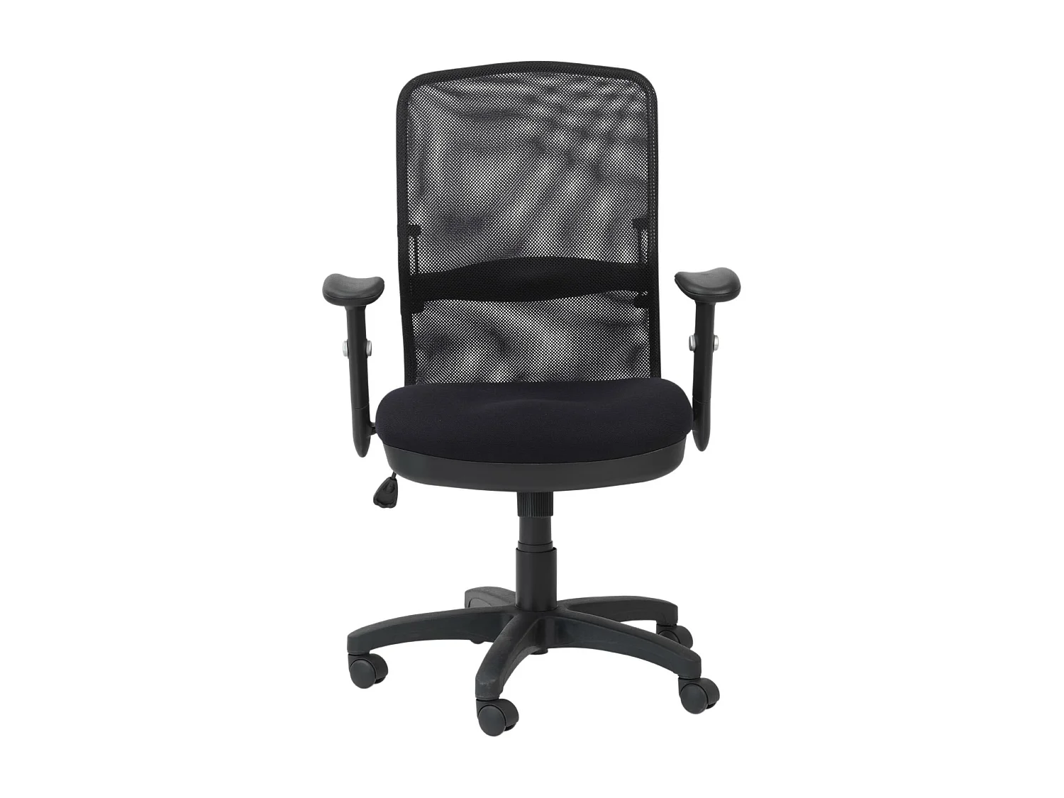 DAKOTA | Chaise de bureau avec dossier en maille en noir