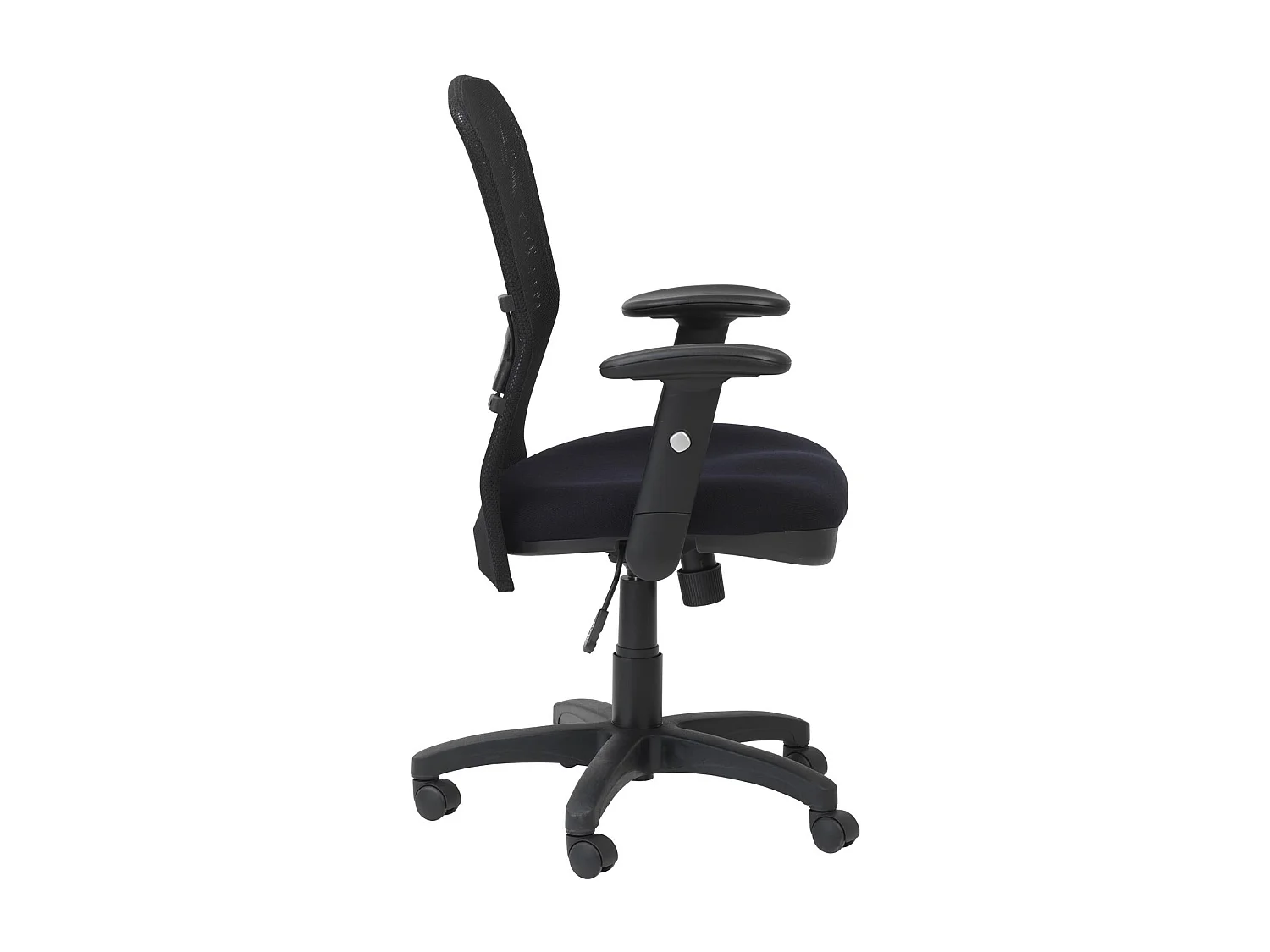 DAKOTA | Chaise de bureau avec dossier en maille en noir