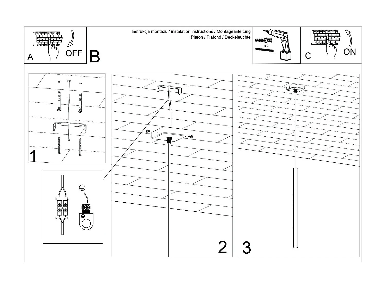 Hanglamp Pastelo Modern Van  - 1 Lichtbronnen - L.8 X H.114 Cm - Rode Oker