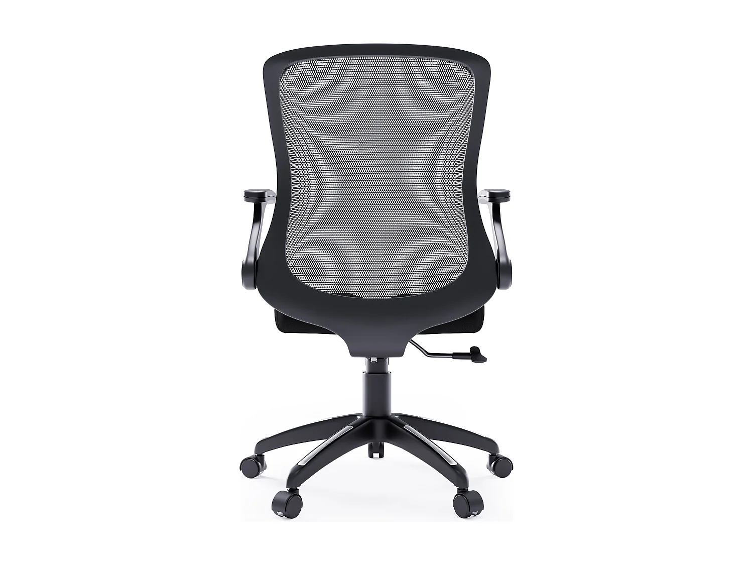 Toronto | Chaise de bureau en tissu noir