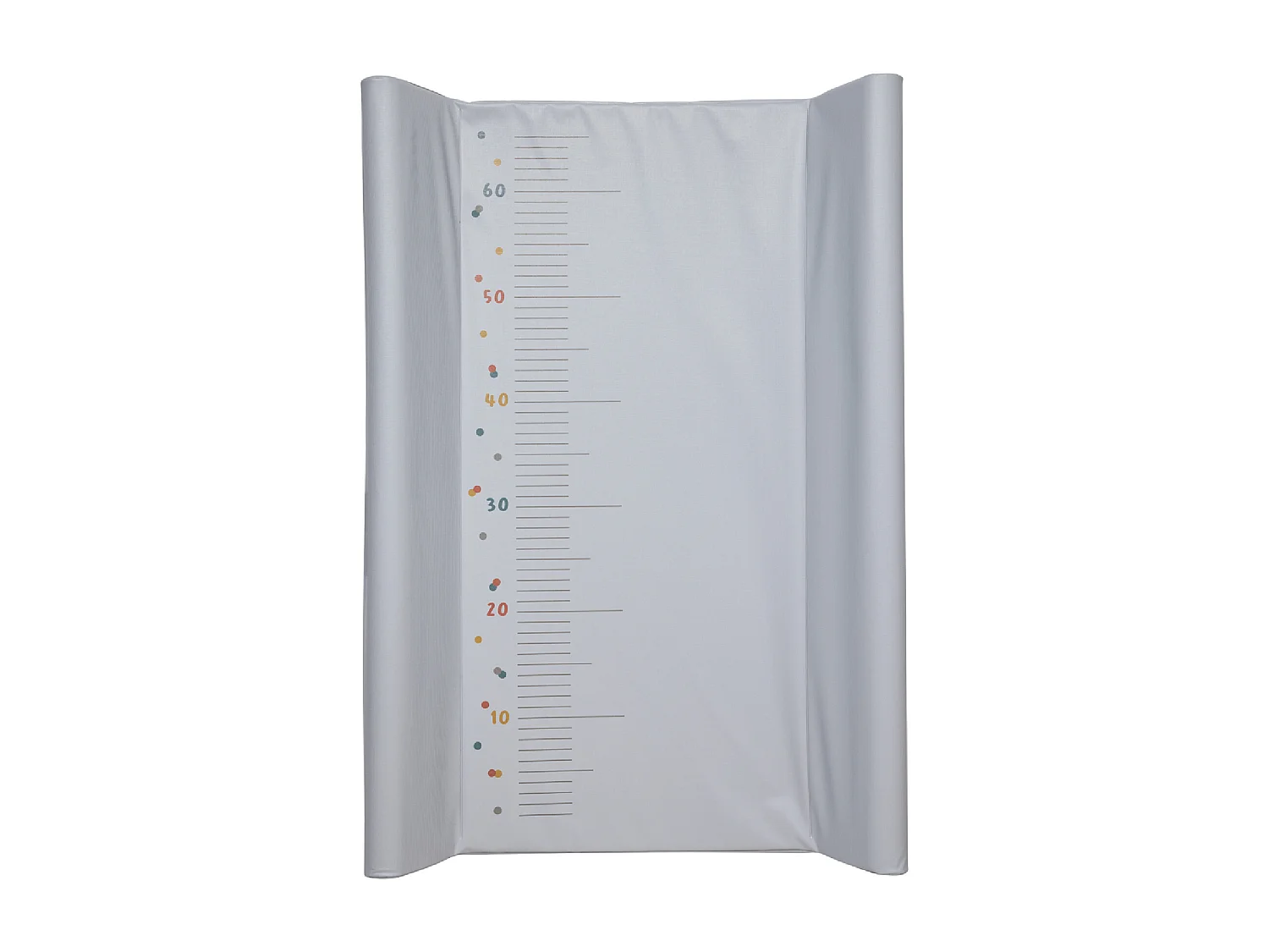 BABYCALIN - Matelas à langer Ultra-Light Pois 50 x 70 cm Ultra-Light - 100 % PVC - Gris