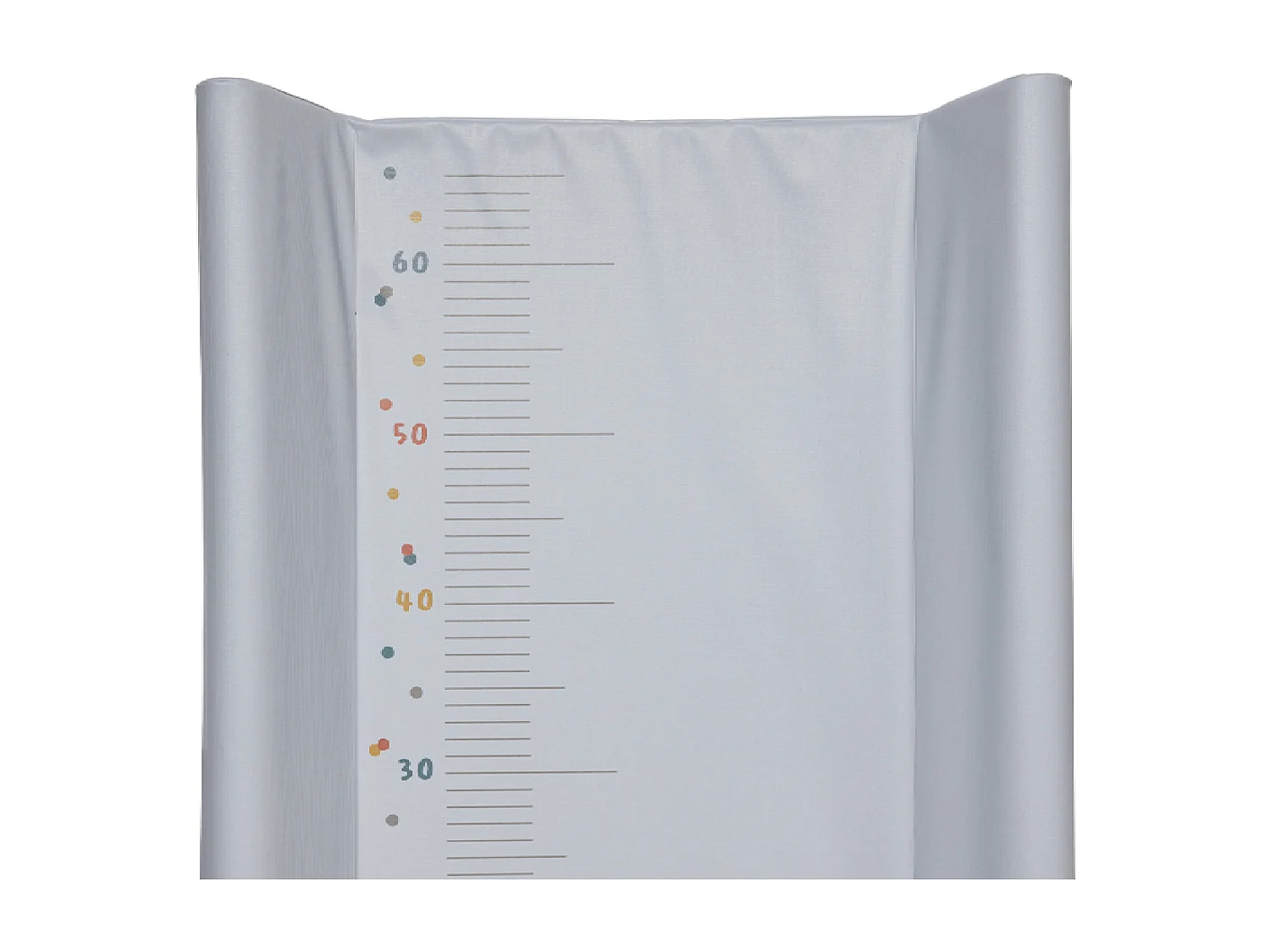 Matelas à langer Ultra-Light Pois 50 x 70 cm Ultra-Light - 100 % PVC - Gris