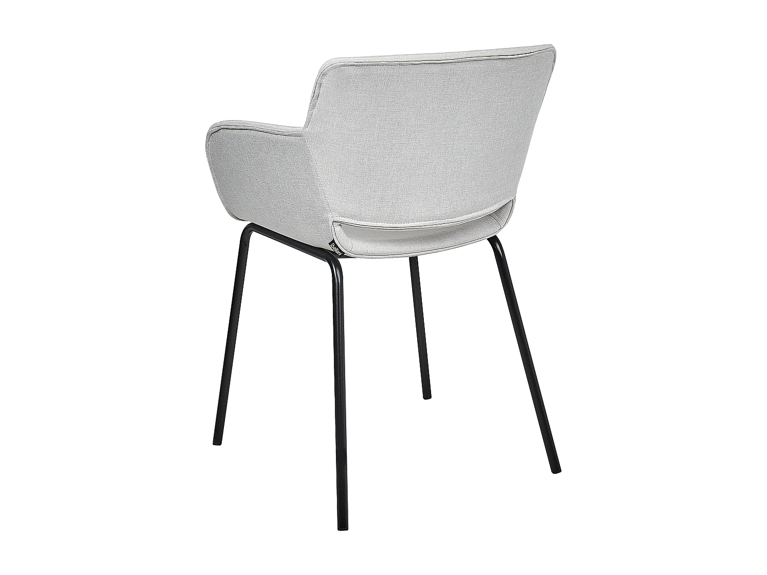Lot de 2 chaises de salle à manger AXTEL Gris clair